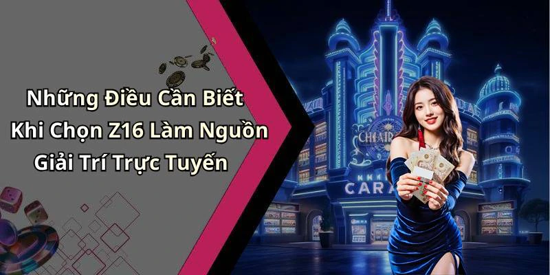 Những Điều Cần Biết Khi Chọn Z16 Làm Nguồn Giải Trí Trực Tuyến
